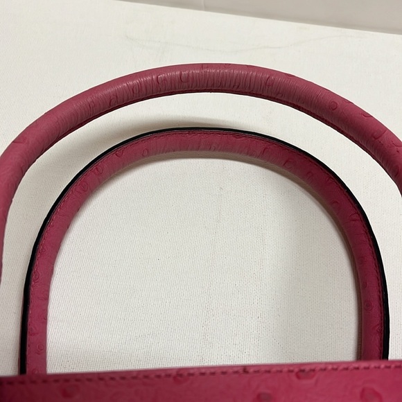Kate Spade pink ostrich leather satchel - Picture 15 of 16